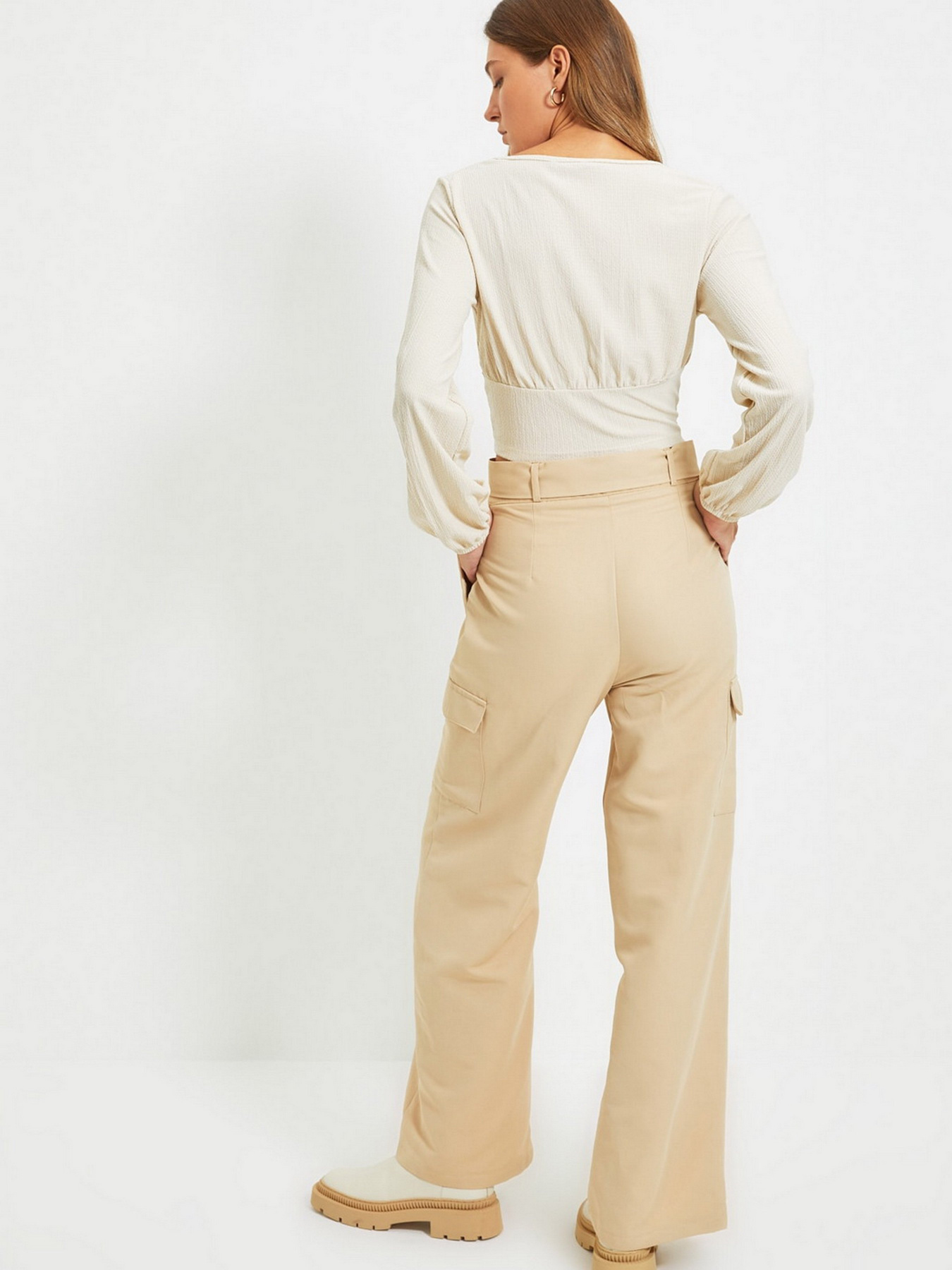 Карго Trendyol модель TWOAW22PL0076/Bej Фото