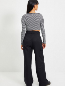 Штани повсякденні Trendyol модель TWOAW22PL0076/Siyah Фото
