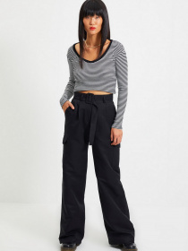 Повседневные штаны Trendyol модель TWOAW22PL0076/Siyah Фото