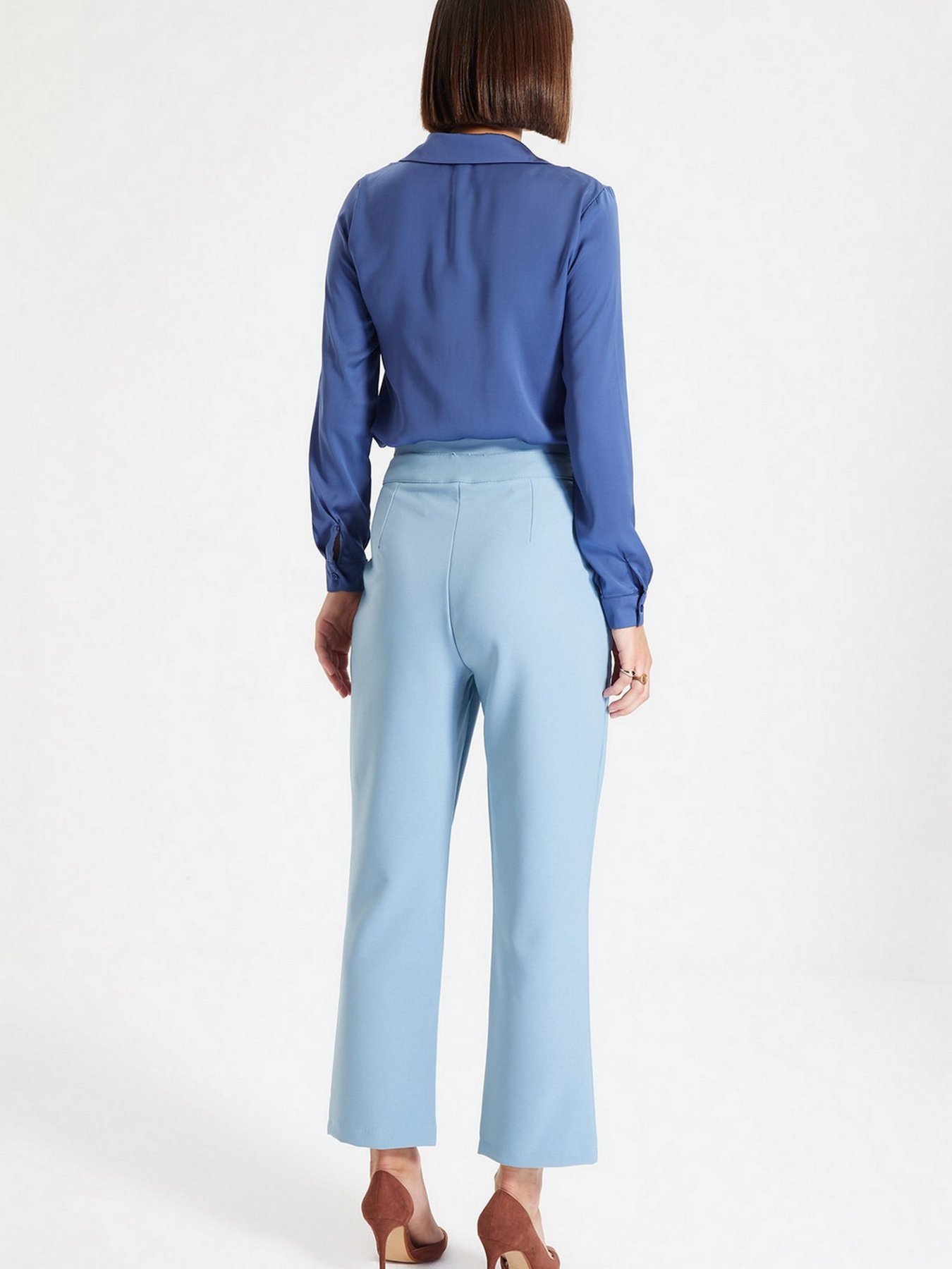 Брюки повседневные Trendyol модель TWOAW22PL0168/Mavi Фото