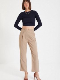 Штани повсякденні Trendyol модель TWOAW22PL0168/Vizon Фото