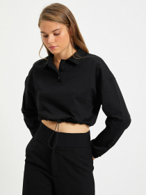 Свитшот Trendyol модель TWOAW22SW0177/Siyah Фото