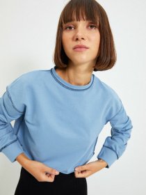 Свитшот Trendyol модель TWOAW22SW0450/Mavi Фото