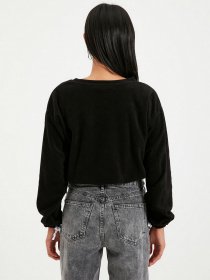 Свитшот Trendyol модель TWOAW22SW0640/Siyah Фото