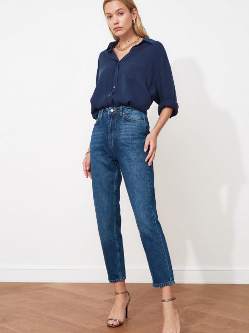 Джинсы Trendyol модель TWOSS20JE0099/Indigo Фото