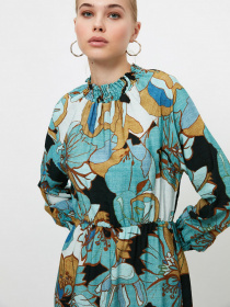 Платье макси Trendyol модель TCTSS21EL3945/Yesil Фото