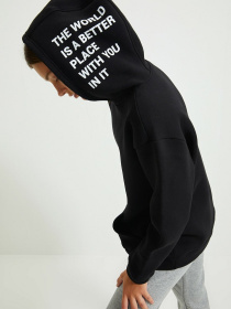 Худи Trendyol модель TWOAW22SW0709/Siyah Фото