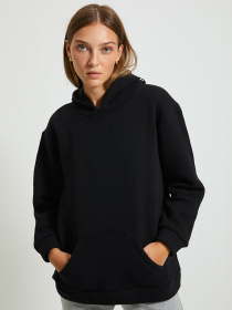 Худи Trendyol модель TWOAW22SW0709/Siyah Фото