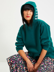 Худи Trendyol модель TWOAW22SW0709/Zumrut Yesili Фото