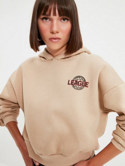 Худи Trendyol модель TWOAW22SW0711/Bej Фото