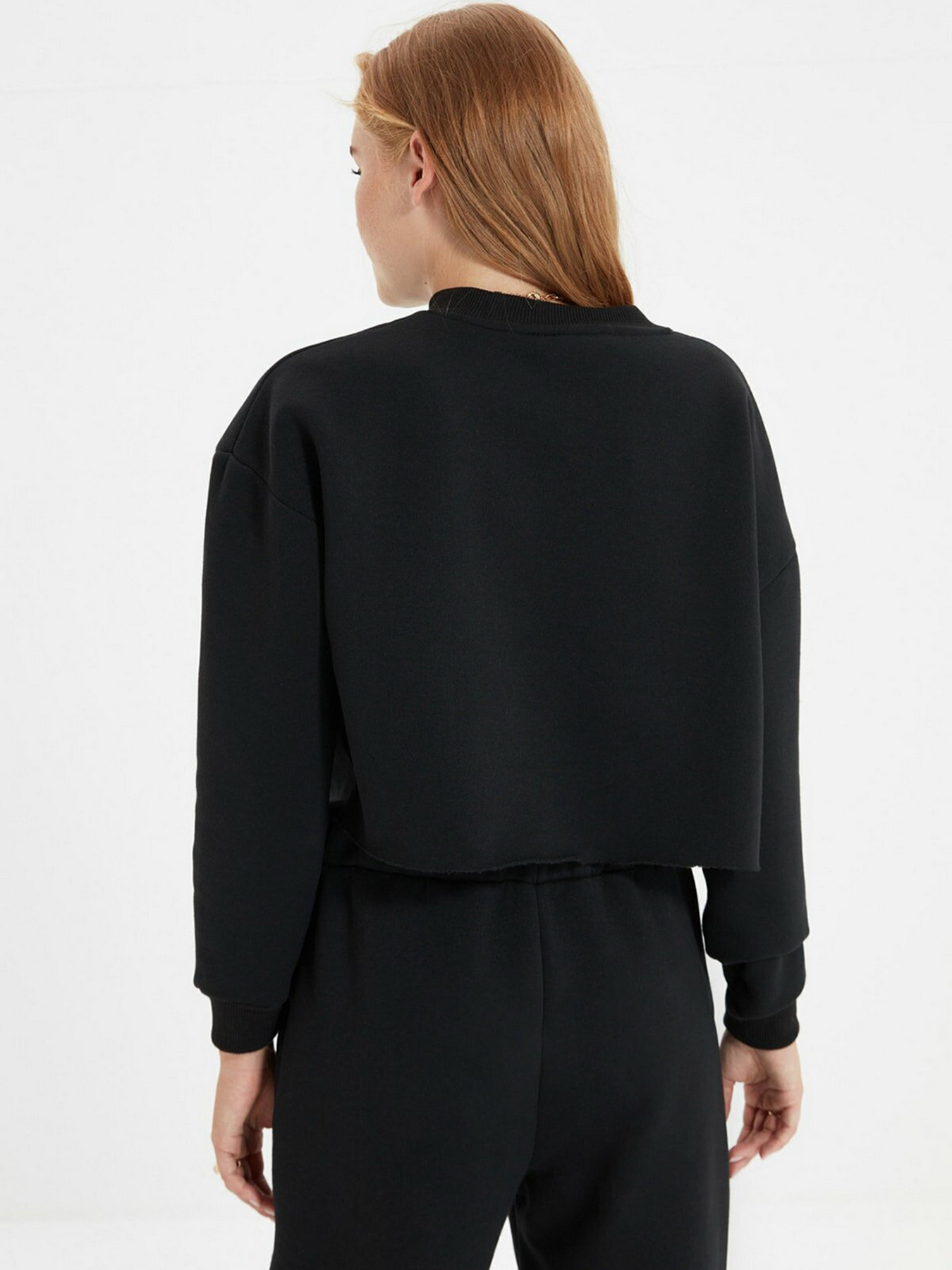 Свитшот Trendyol модель TWOAW22SW0895/Siyah Фото