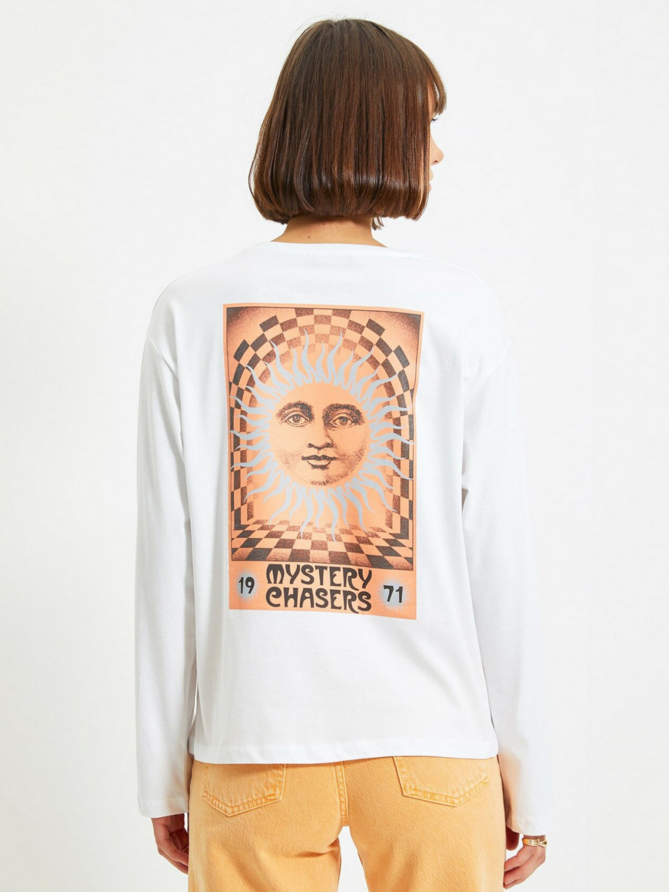 Худі та світшоти Trendyol модель TWOAW22TS0037/Beyaz Худі та світшоти Trendyol модель TWOAW22TS0037/Beyaz Фото