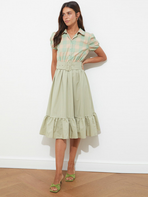 Сукня міді Trendyol модель TWOSS21EL2884/Cok Renkli Фото