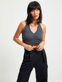 Топ Trendyol модель TWOSS21BZ0691/Antrasit Топ Trendyol модель TWOSS21BZ0691/Antrasit Фото