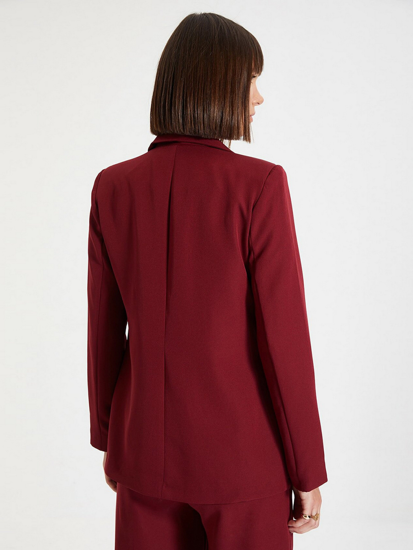 Жакет Trendyol модель TWOSS21CE0137/Bordo Фото