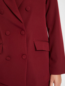 Жакет Trendyol модель TWOSS21CE0137/Bordo Фото