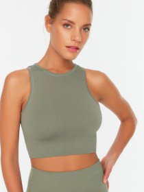 Топ Trendyol модель TWOSS21SS0024/Haki Фото