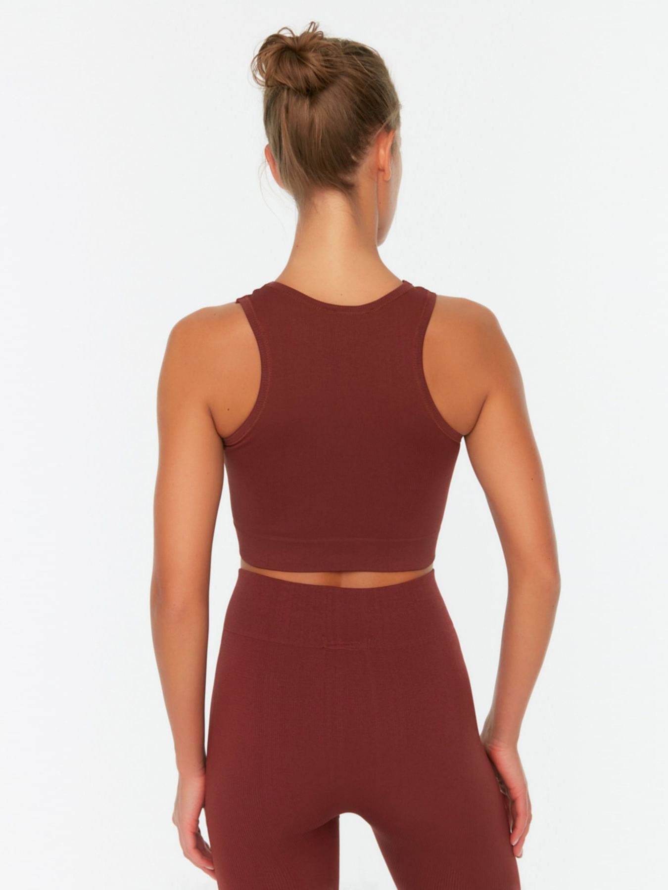 Топ Trendyol модель TWOSS21SS0024/Kahverengi Фото