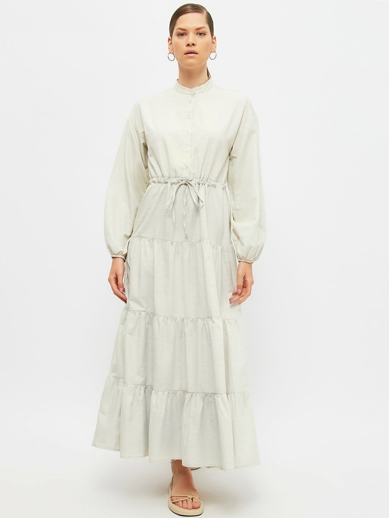 Платье макси Trendyol модель TCTSS21EL3508/Yesil Фото