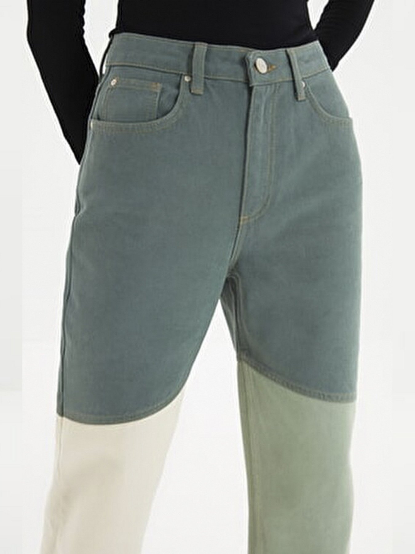 Широкі джинси Trendyol Wide Leg модель TWOAW22JE0009/Cok Renkli Фото