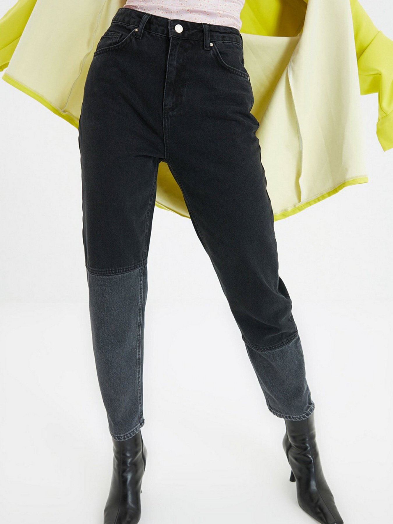 Джинсы мом Trendyol Mom модель TWOAW22JE0110/Antrasit Фото