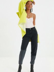 Джинсы мом Trendyol Mom модель TWOAW22JE0110/Antrasit Фото