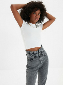 Джинсы мом Trendyol Mom модель TWOAW22JE0141/Antrasit Джинсы мом Trendyol Mom модель TWOAW22JE0141/Antrasit Фото