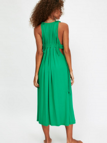 Платье миди Trendyol модель TBESS21EL4195/Zumrut Yesili Фото