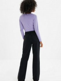Широкі джинси Trendyol Wide Leg модель TWOAW22JE0151/Siyah Фото