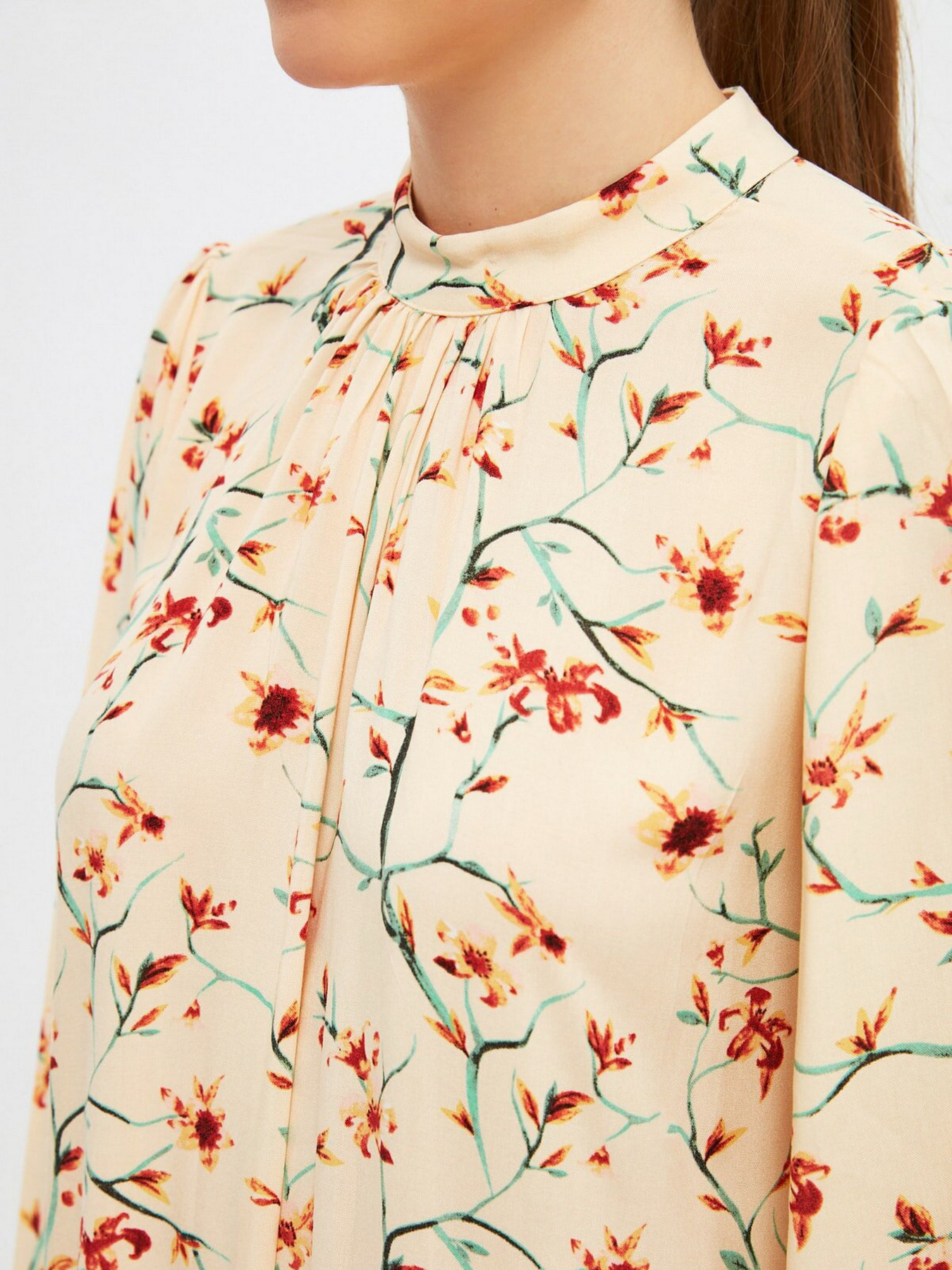 Платье макси Trendyol модель TCTSS21EL4024/Krem Фото