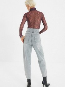 Джинсы мом Trendyol Mom модель TWOAW22JE0277/Gri Фото