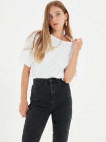 Джинсы мом Trendyol Mom модель TWOAW22JE0343/Antrasit Фото