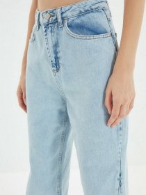 Широкі джинси Trendyol Wide Leg модель TWOAW22JE0451/Mavi Фото