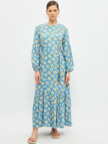 Сукня максі Trendyol модель TCTSS21EL4295/Mavi Фото