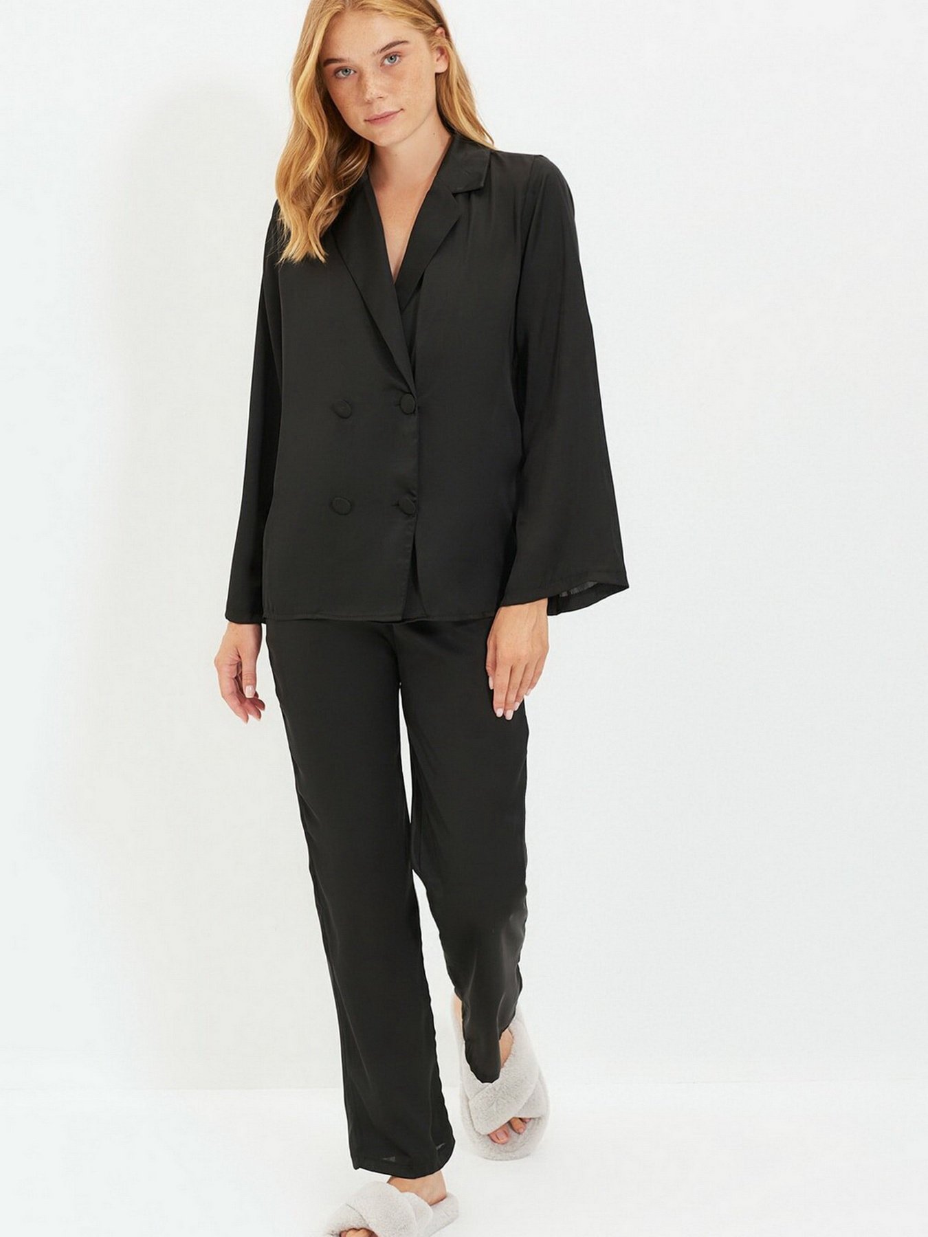 Піжама Trendyol модель THMAW21PT0026/Siyah Фото