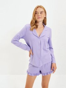 Піжама Trendyol модель THMAW21PT0138/Lila Фото