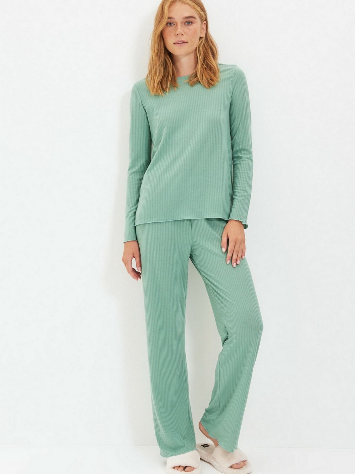 Піжама Trendyol модель THMAW21PT0459/Mint Фото