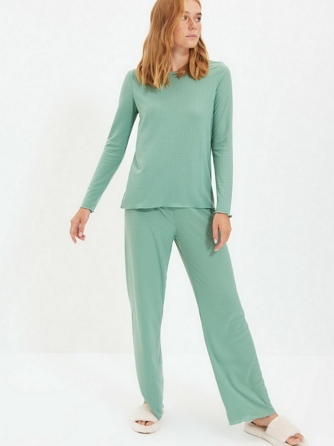 Піжама Trendyol модель THMAW21PT0459/Mint Фото