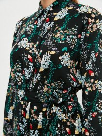 Платье макси Trendyol модель TCTSS21EL4269/Siyah Фото