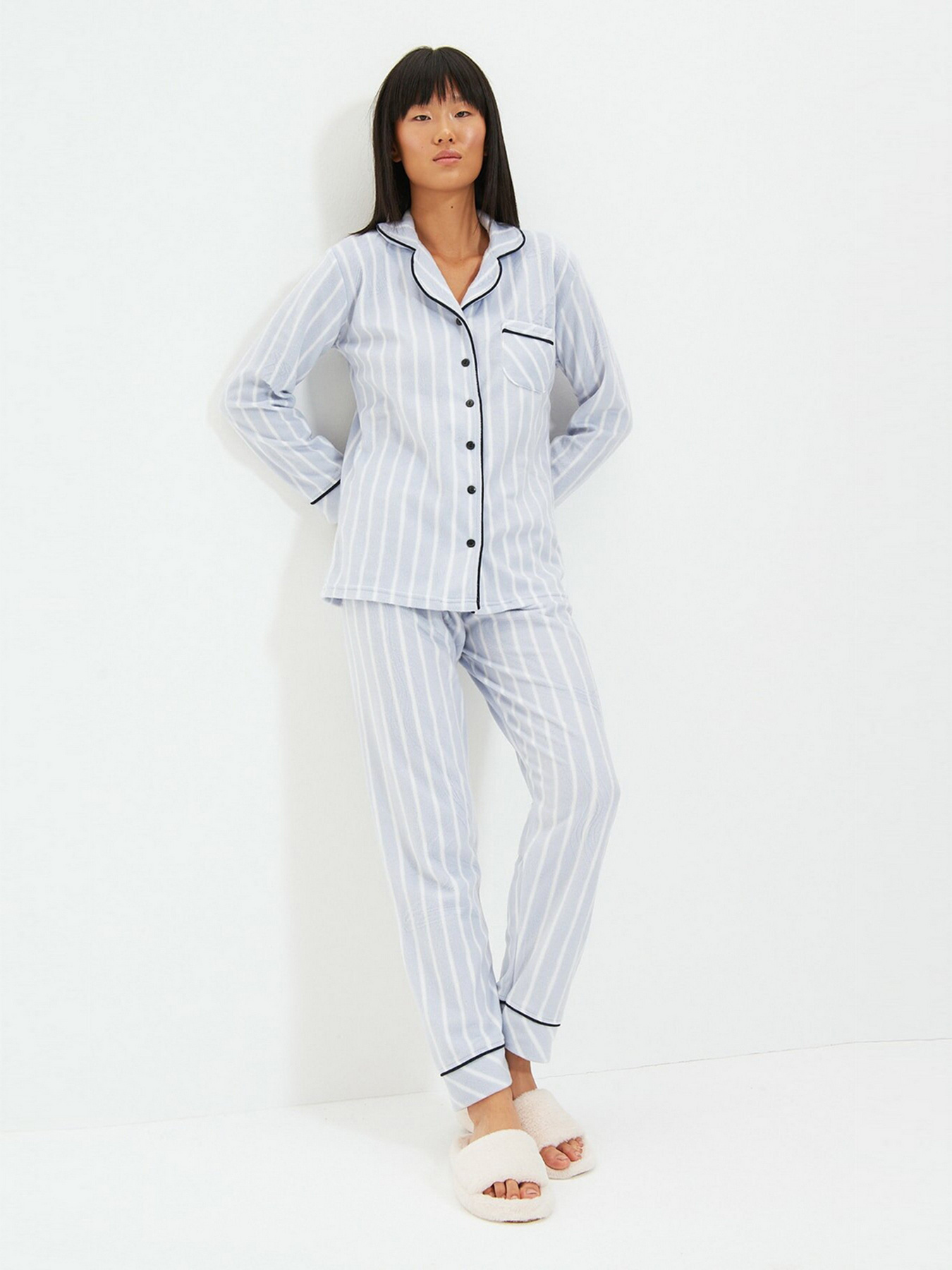 Пижама Trendyol модель THMAW22PT0360/Mavi Фото