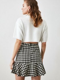 Спідниця міні Trendyol модель TWOAW20ET0429/Cok Renkli Спідниця міні Trendyol модель TWOAW20ET0429/Cok Renkli Фото