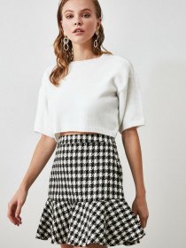 Спідниця міні Trendyol модель TWOAW20ET0429/Cok Renkli Спідниця міні Trendyol модель TWOAW20ET0429/Cok Renkli Фото