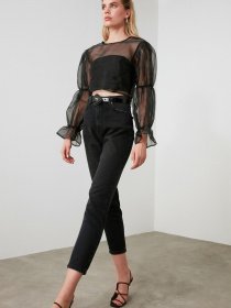Джинсы Trendyol модель TWOSS20JE0099/Siyah Фото