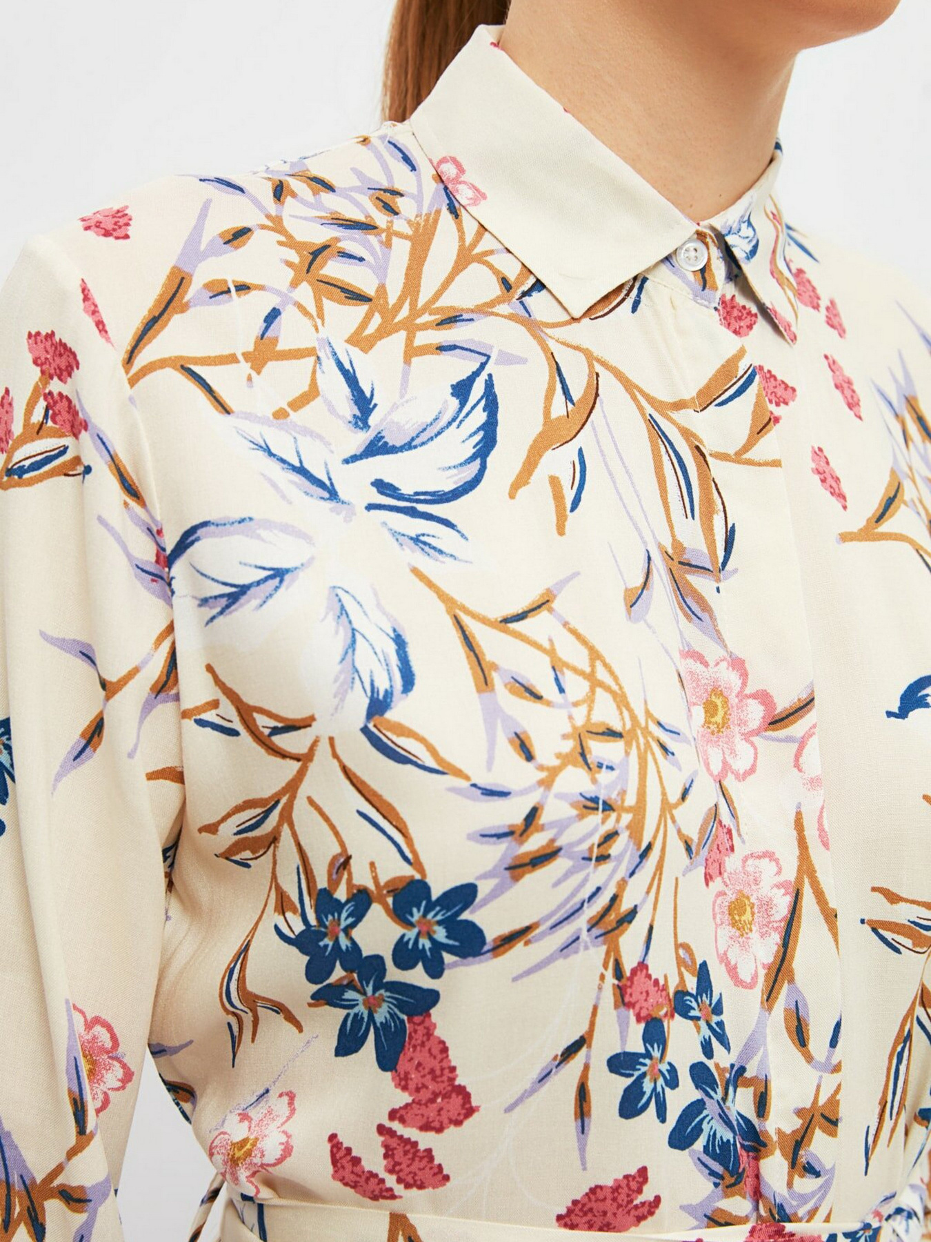 Платье макси Trendyol модель TCTSS21EL4270/Beyaz Фото