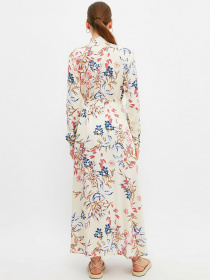 Платье макси Trendyol модель TCTSS21EL4270/Beyaz Фото