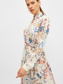 Платье макси Trendyol модель TCTSS21EL4270/Beyaz Фото