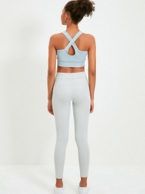Леггинсы спортивные Trendyol модель TWOAW20TA0023/Gri Фото