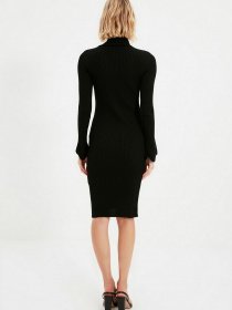 Сукня міді Trendyol модель TWOAW20YN0005/Siyah Фото