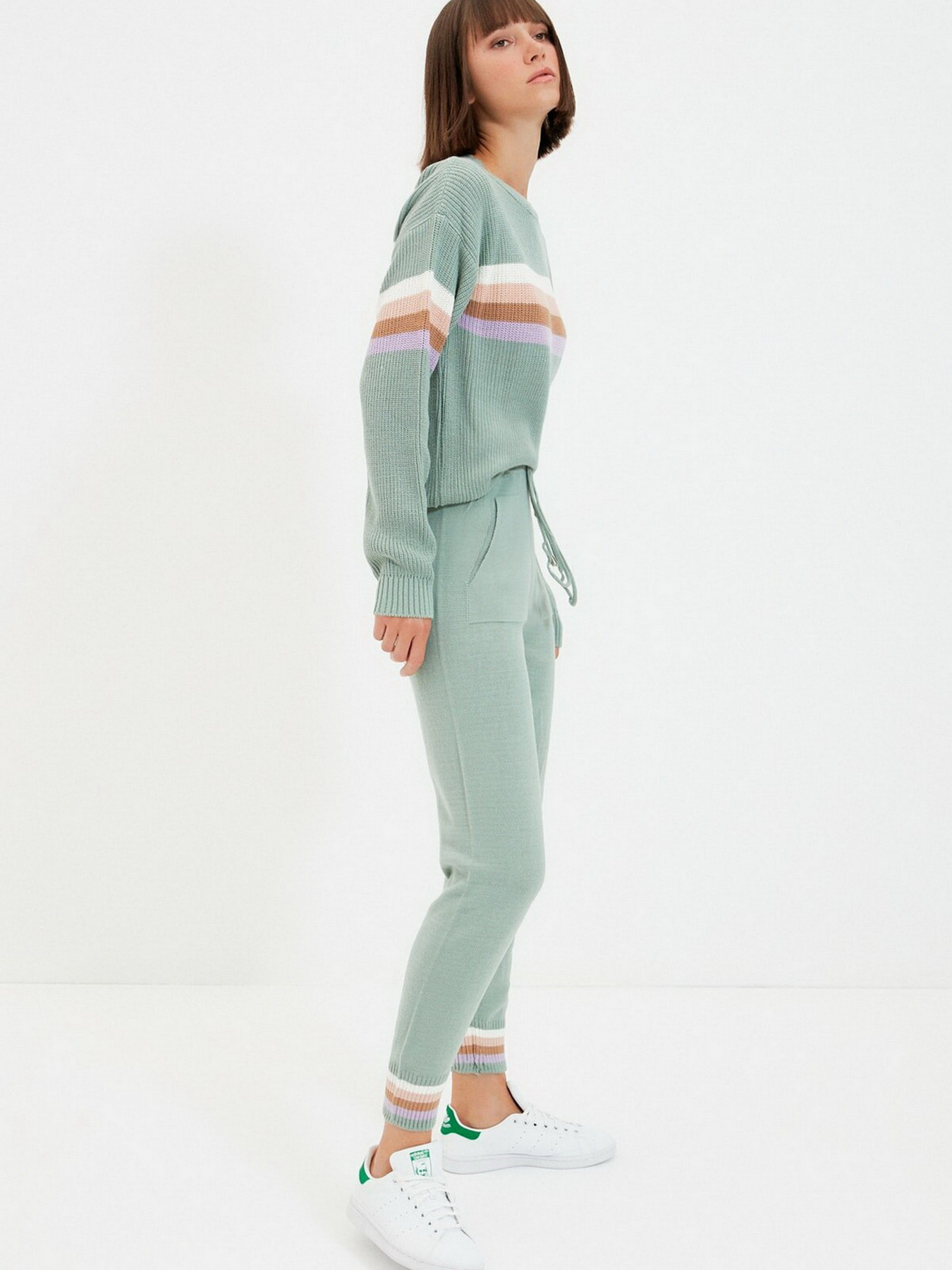 Повседневный костюм Trendyol модель TWOAW21AU0041/Mint Повседневный костюм Trendyol модель TWOAW21AU0041/Mint Фото