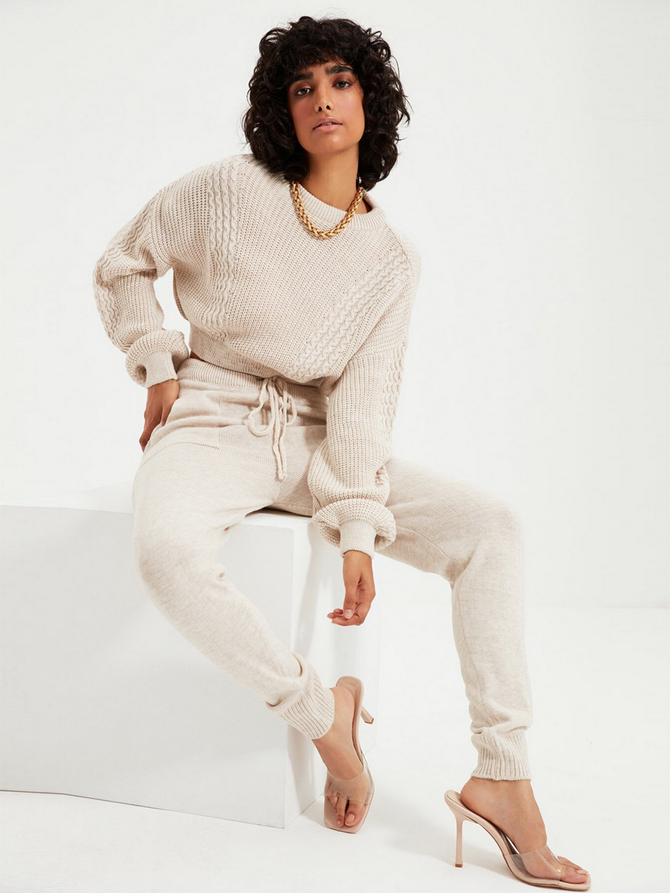 Костюм Trendyol модель TWOAW21AU0047/Bej Фото